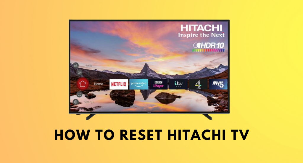 How To Reset Hitachi TV