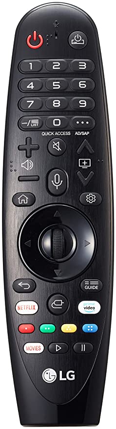 press the home button to reset lg tv remote 