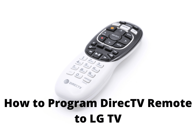 learn to program directv remote to lg tv