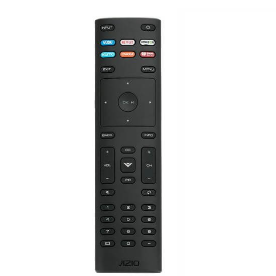 Press V button on the remote