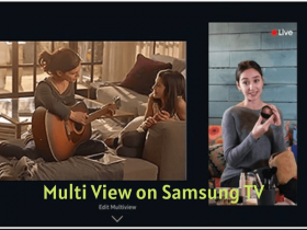 learn to set up multi view on samsung tv