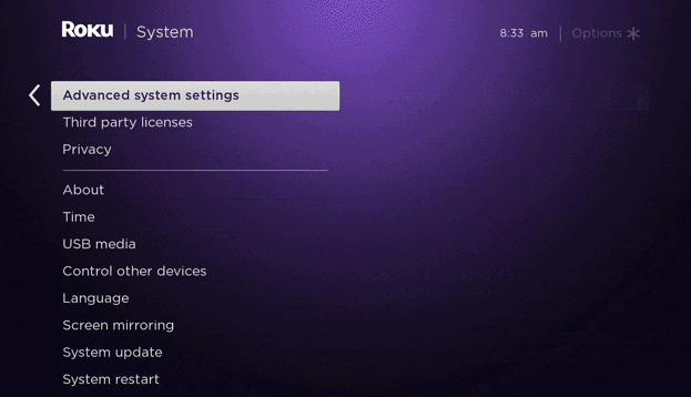 Select Advanced System Settings