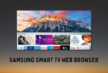 Samsung Smart TV Web Browser