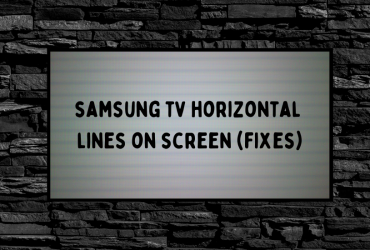 Samsung TV horizontal lines on screen