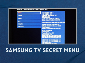 Samsung tv secret menu