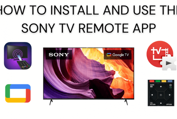 Sony TV Remote App