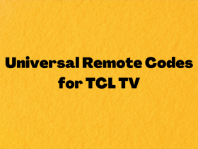 learn the universal remote codes for tcl tv