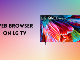 Web Browser on LG TV
