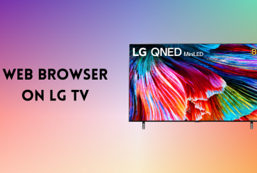 Web Browser on LG TV