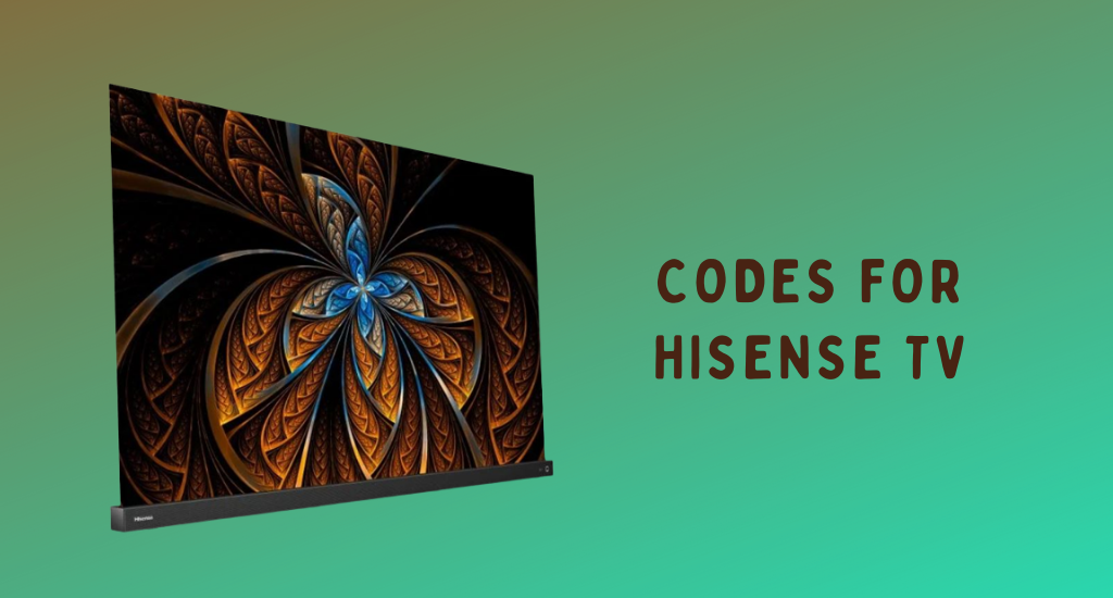 codes for Hisense TV