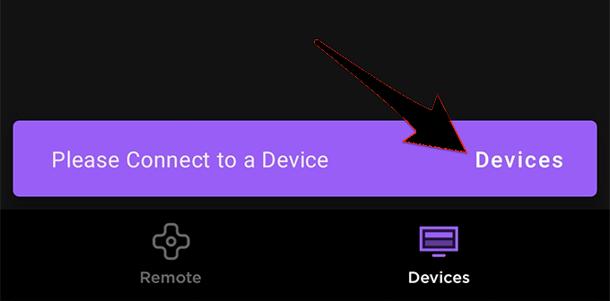 tap devices to connect airpods to roku tv