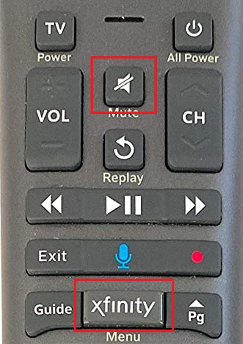 Mute and Power buttons