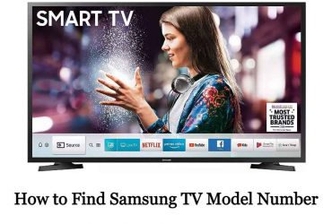 How to Find Samsung TV Model Number