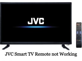JVC TV Remote not Working
