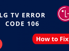 LG TV Error Code 106