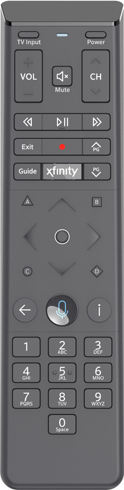 Xfinity XR15 remote