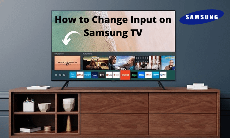 how to change input on samsung smart tv