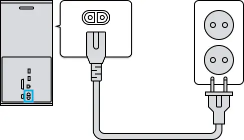 Plug in a device on Samsung TV