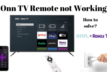 Onn TV Remote Not Working