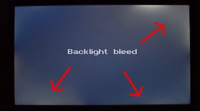 Check Backlight issues