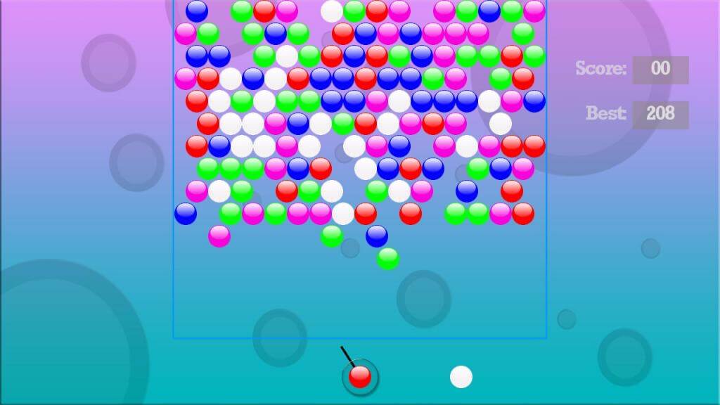 Bubble Shooter Free game on Roku TV
