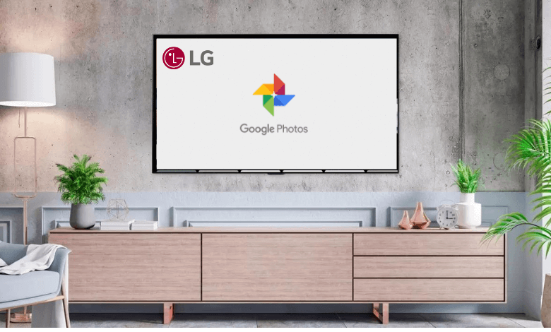 Google Photos on LG TV