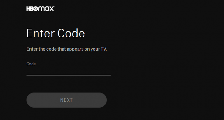 HBO Max Activation code