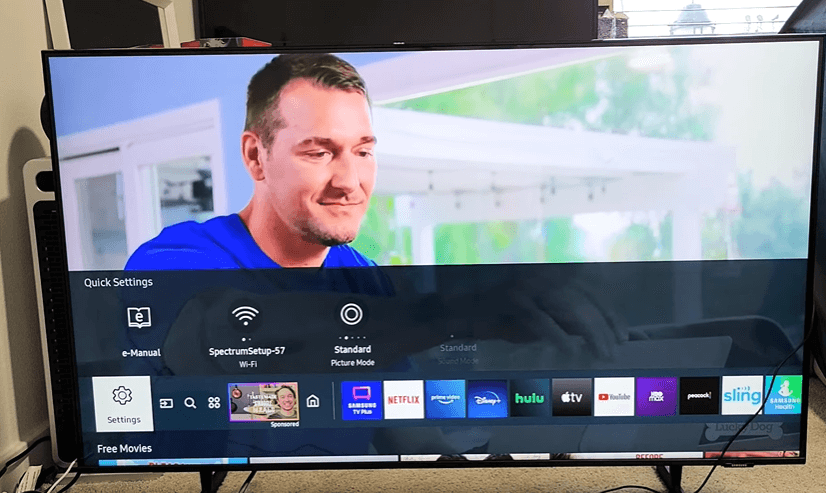 Go to Settings To enable HDR on Samsung TV