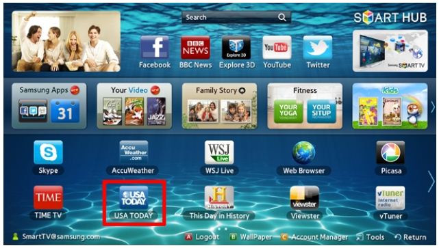 Uninstall Apps on Samsung Smart TV