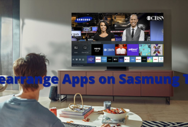 Rearrange apps on Samsung TV