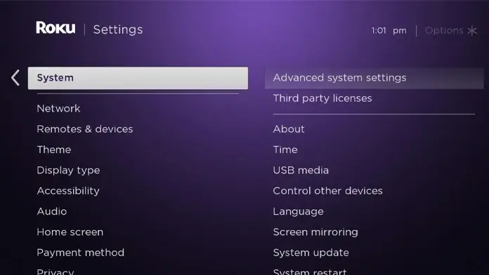 select System and choose Advanced System Settings