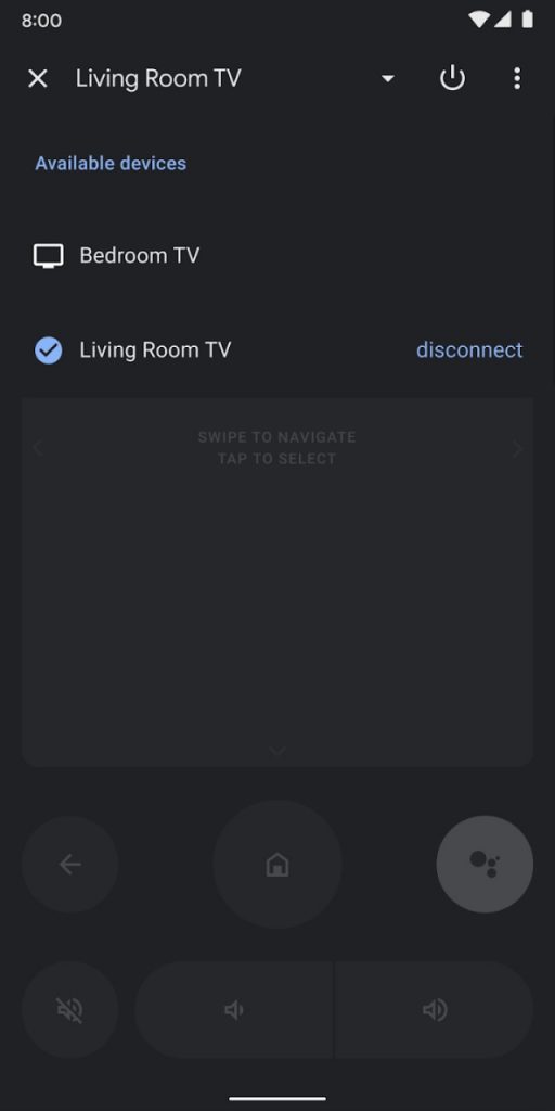 Android TV Remote Services app
