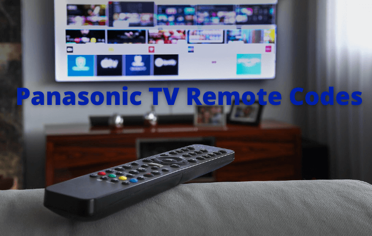 Panasonic TV remote codes