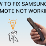 Samsung TV Remote Not Working