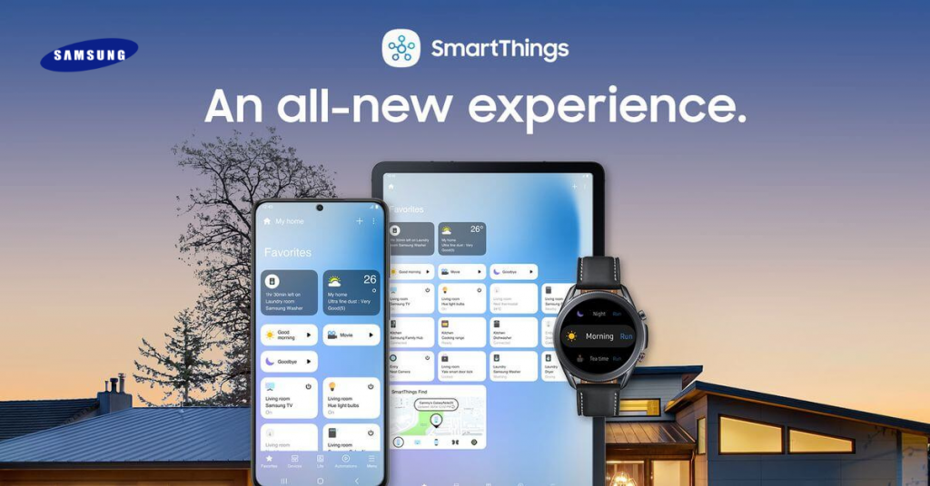 SmartThings app for Samsung TV