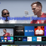 Screenshot Samsung TV