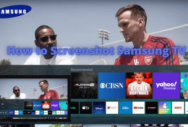 Screenshot Samsung TV