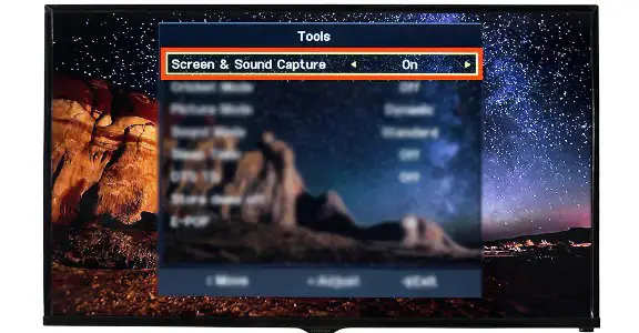 Select Screen & Sound Capture