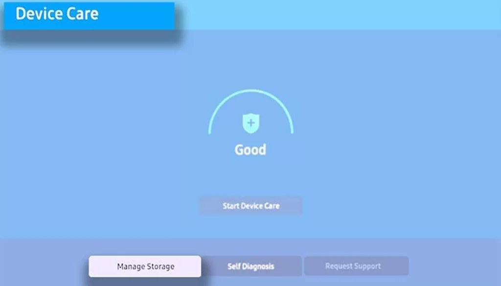 Click the Manage Storage button