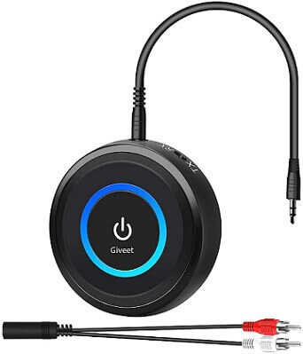 Giveet Bluetooth Transmitter and Receiver for Smart TV