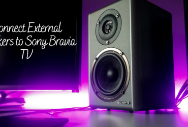 Connect External Speakers on Sony Bravia TV-FEATURED IMAGE