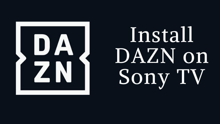 DAZN on Sony TV-FEATURED IMAGE