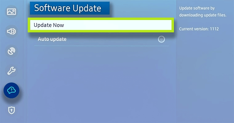 Click on Update Now. 