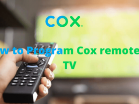 Programming Cox remote to TV