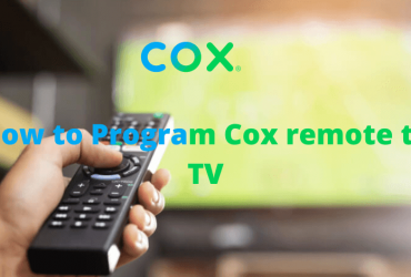 Programming Cox remote to TV