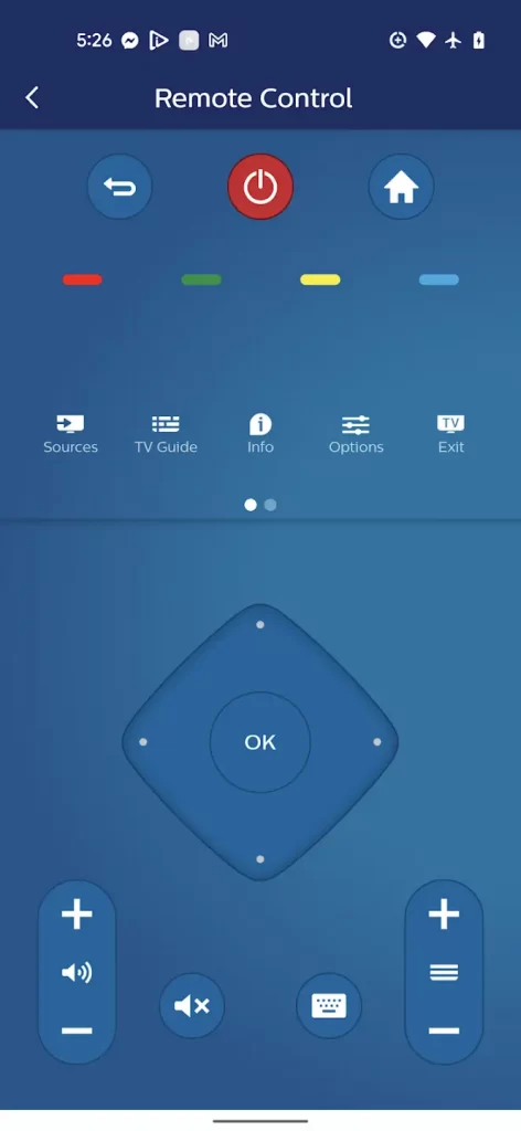  Philips TV Remote app to change the input without remote