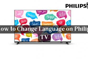 How to change language on Philips TV