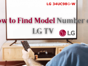 How to find model number on LG TV