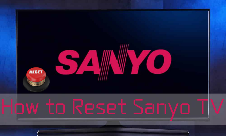 How to reset Sanyo TV