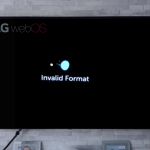 How to solve Invalid Format on LG TV